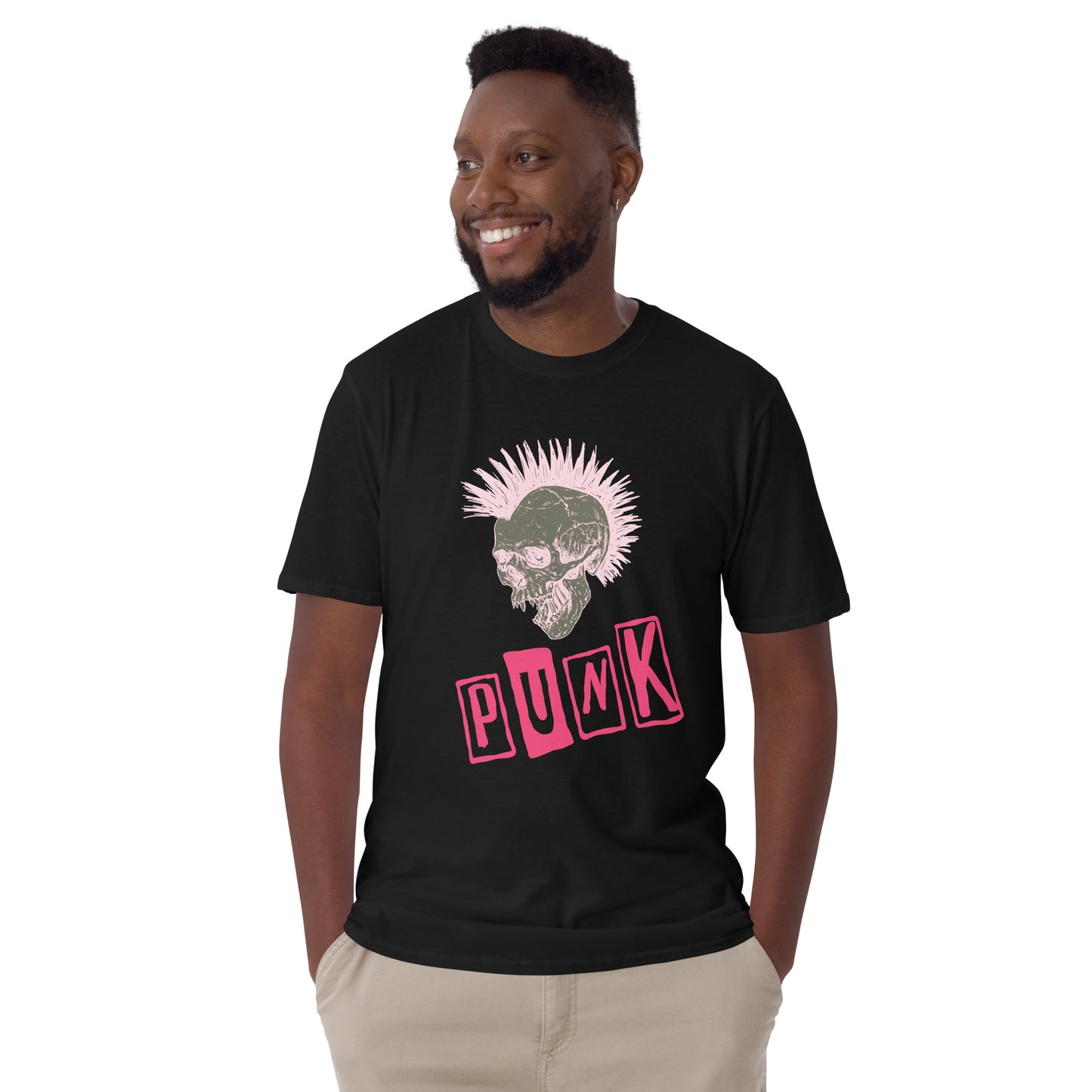PUNK IS PINK SHORT SLEEVE UNISEX TEE