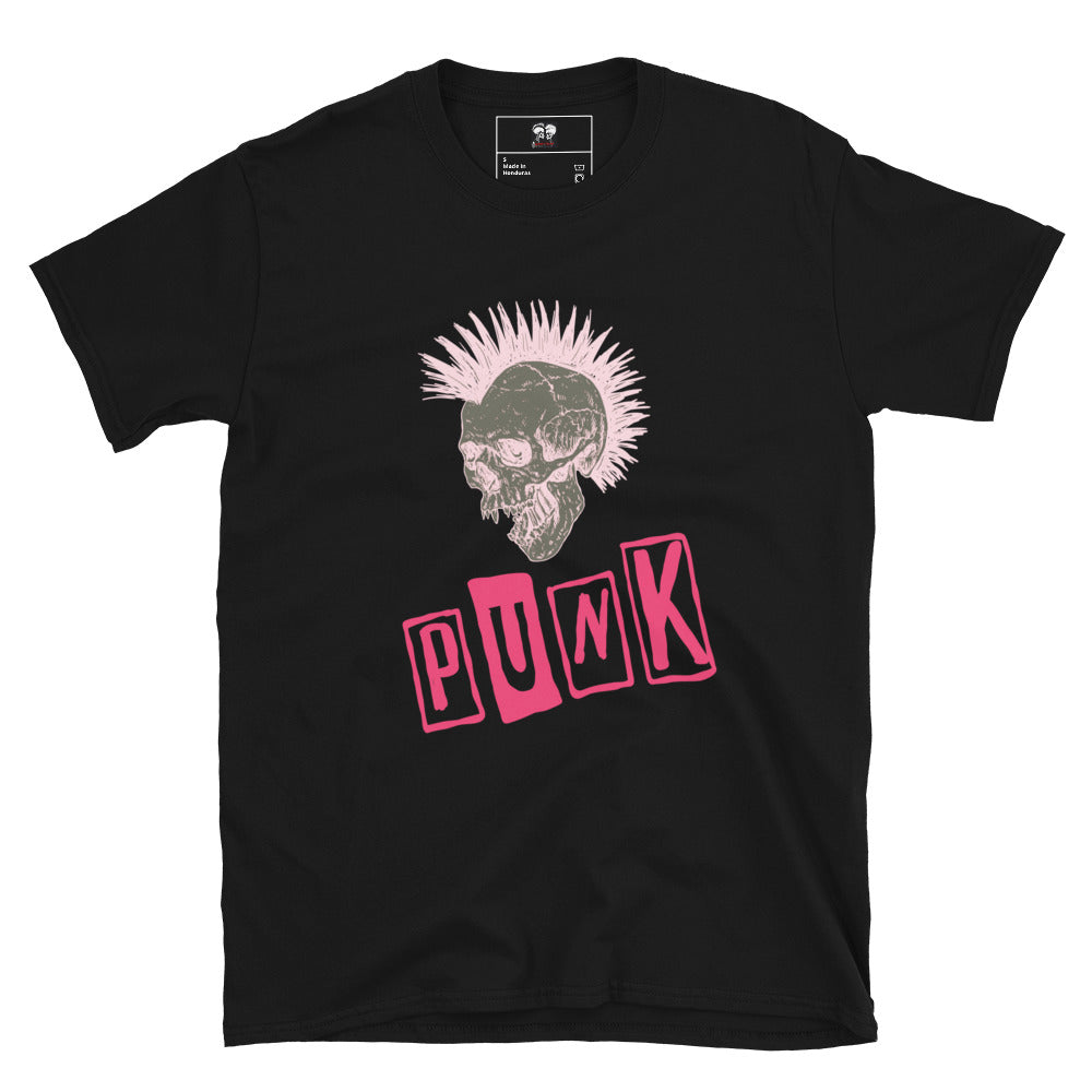PUNK IS PINK SHORT SLEEVE UNISEX TEE