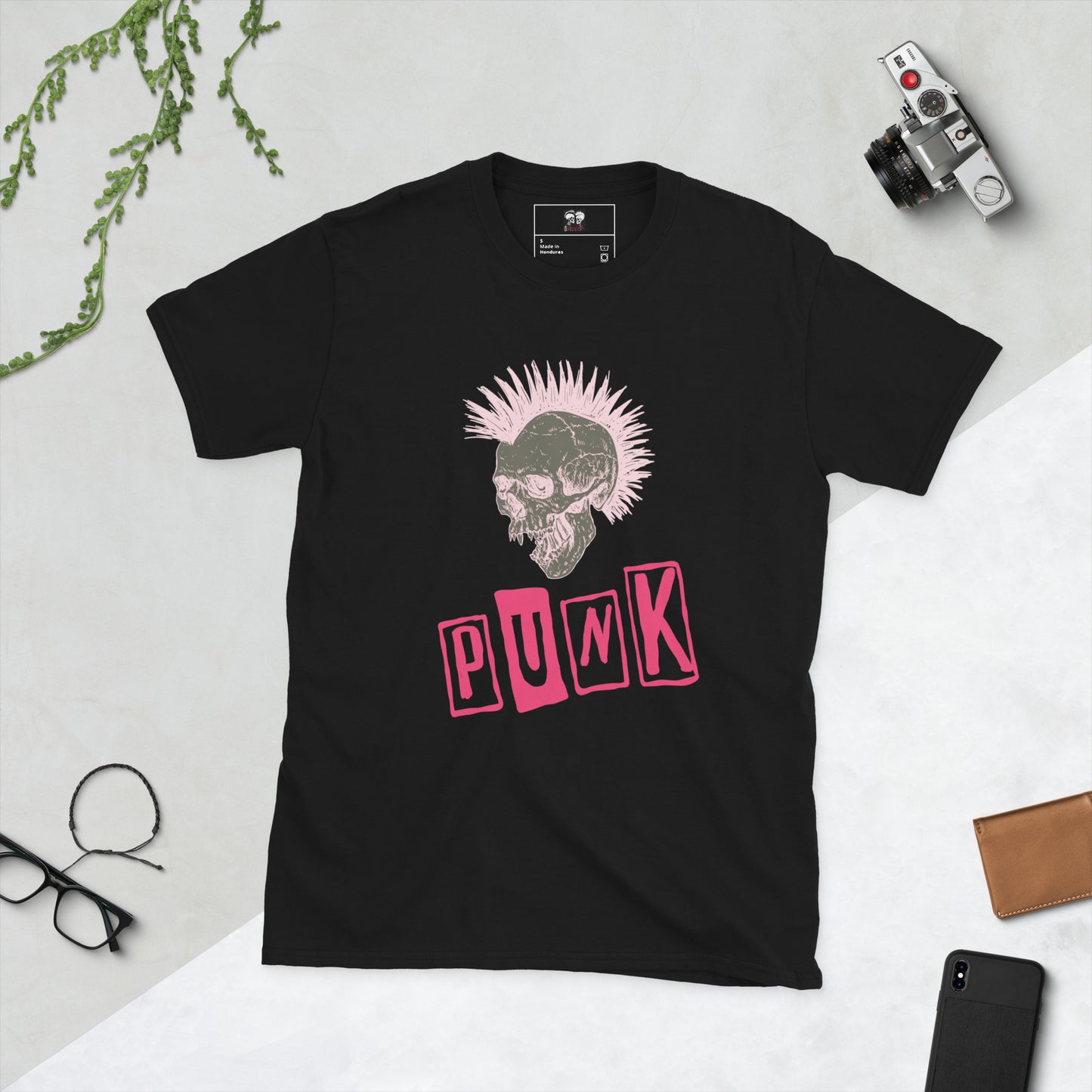PUNK IS PINK SHORT SLEEVE UNISEX TEE