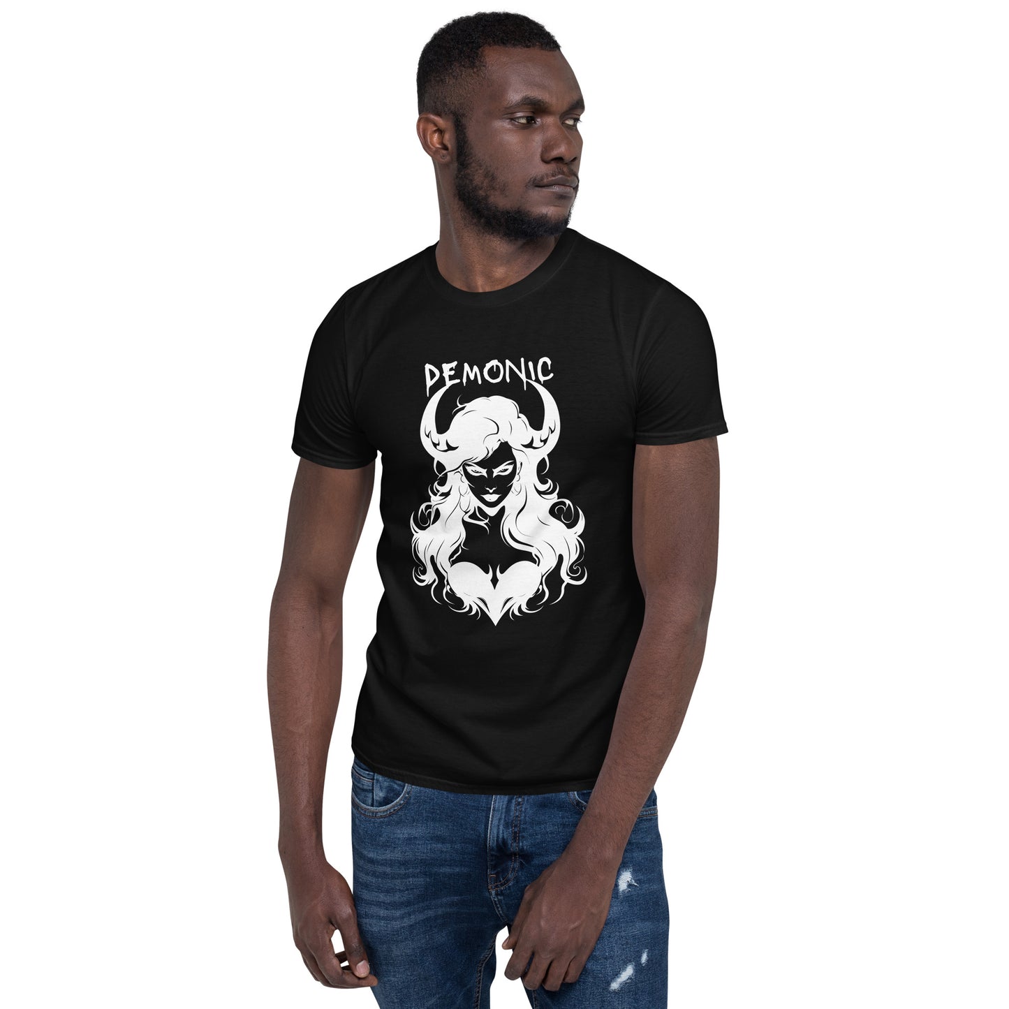 DEMONIC SHORT SLEEVE UNISEX SHIRT