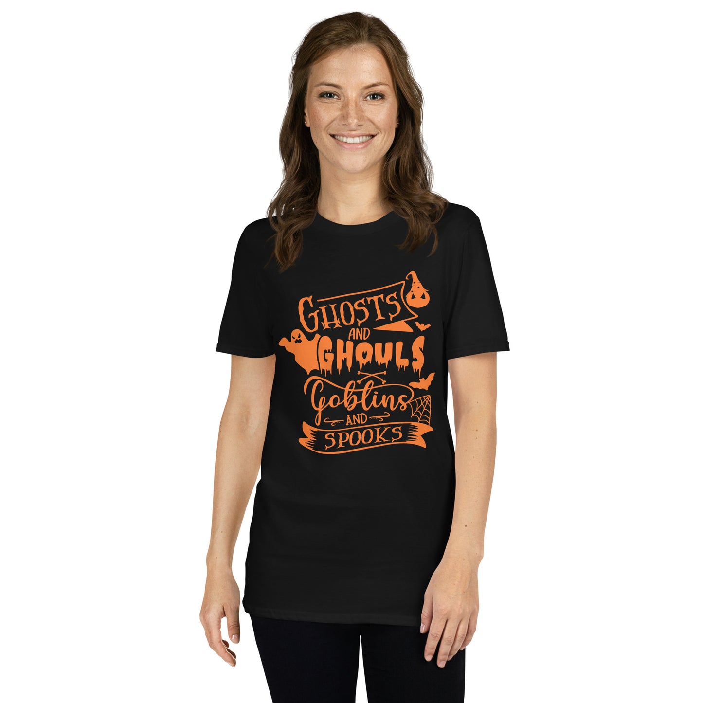 GHOSTS & GHOULS SHORT SLEEVE UNISEX TEE
