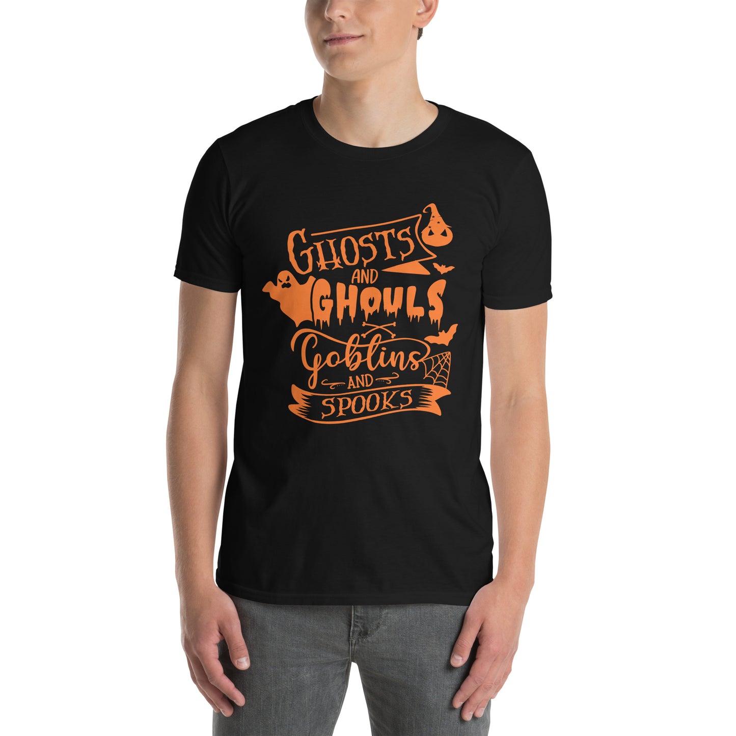 GHOSTS & GHOULS SHORT SLEEVE UNISEX TEE