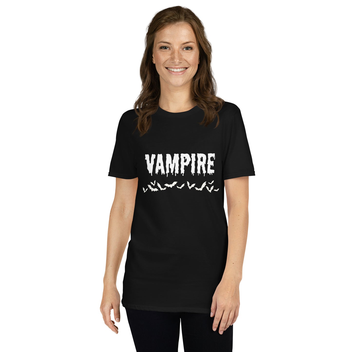 VAMPIRE (WHITE) SHORT SLEEVE UNISEX TEE