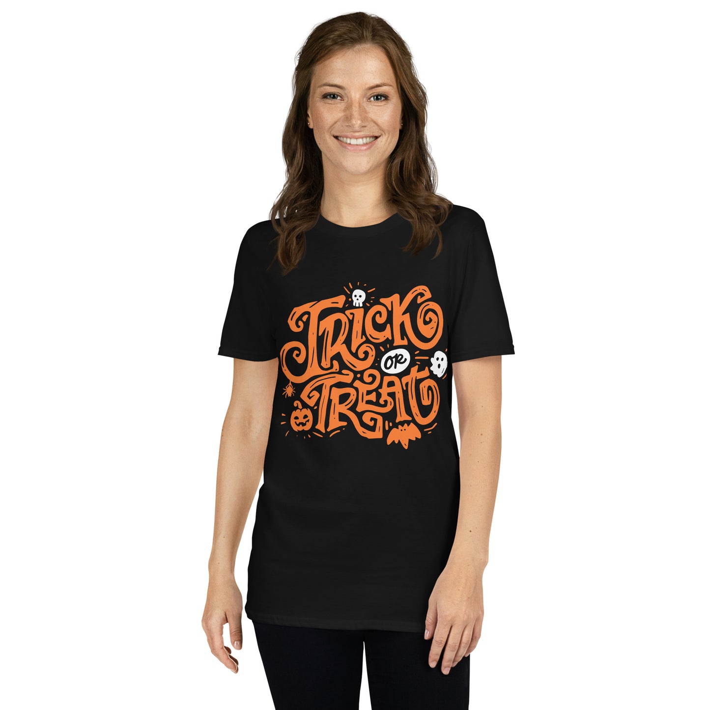 TRICK-OR-TREAT SHORT SLEEVE UNISEX TEE