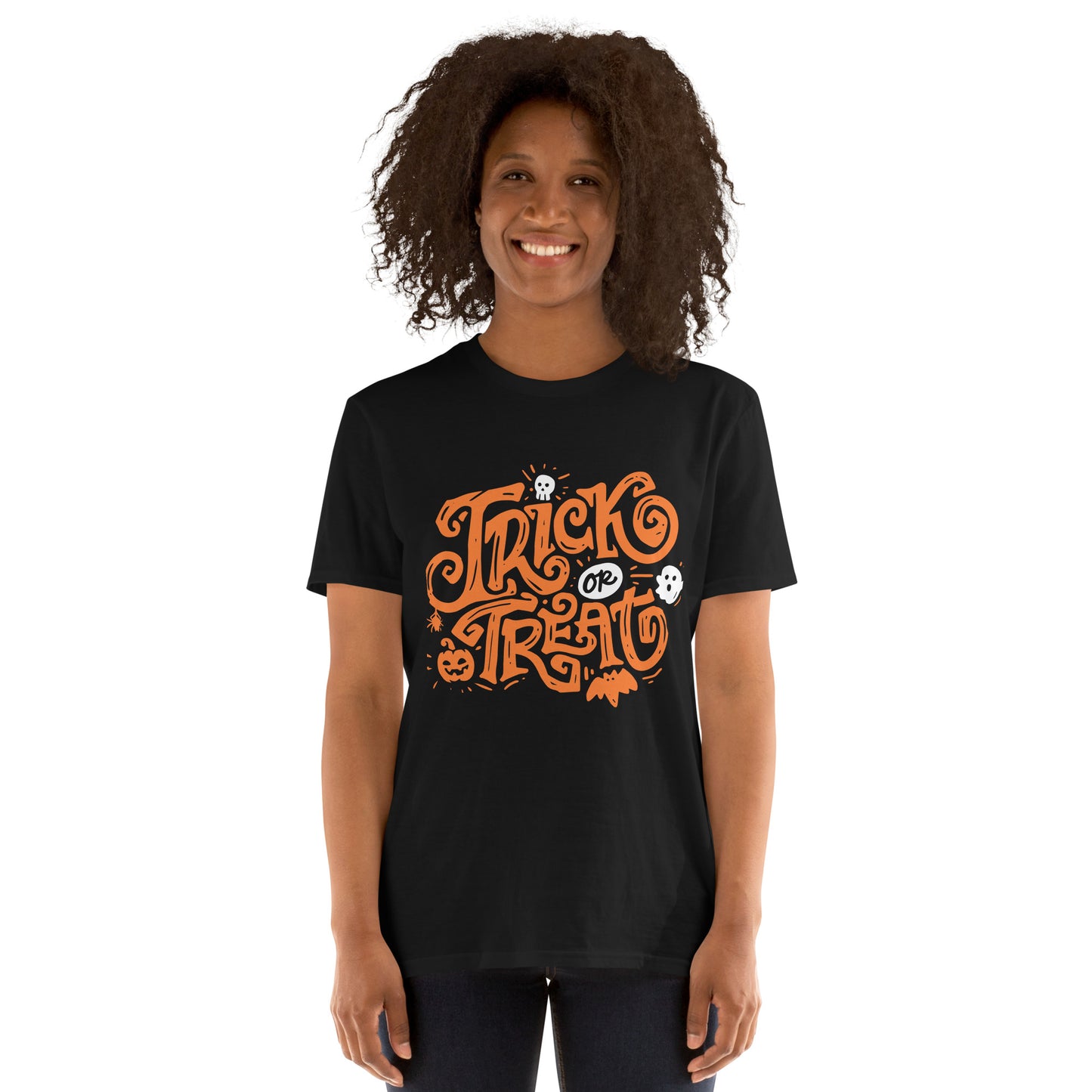 TRICK-OR-TREAT SHORT SLEEVE UNISEX TEE