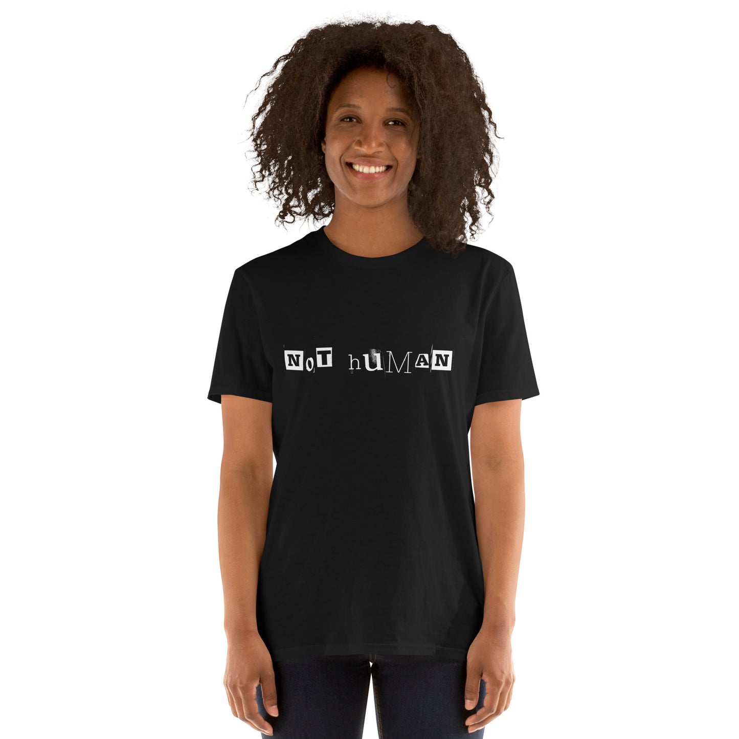 NOT HUMAN SHORT SLEEVE UNISEX TEE