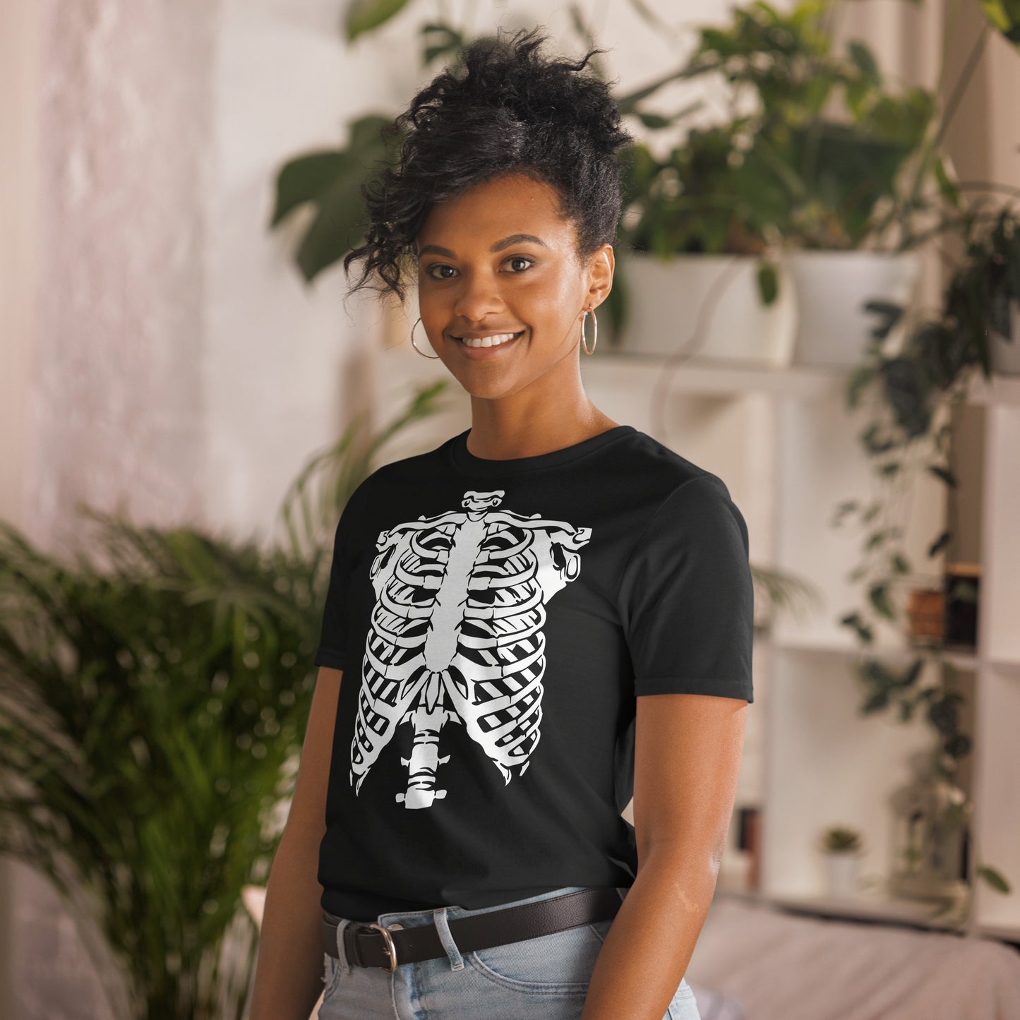 RIB CAGE SHORT SLEEVE UNISEX TEE