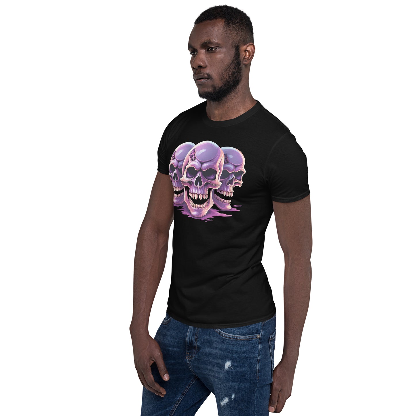 TRES SKULLS SHORT SLEEVE UNISEX TEE