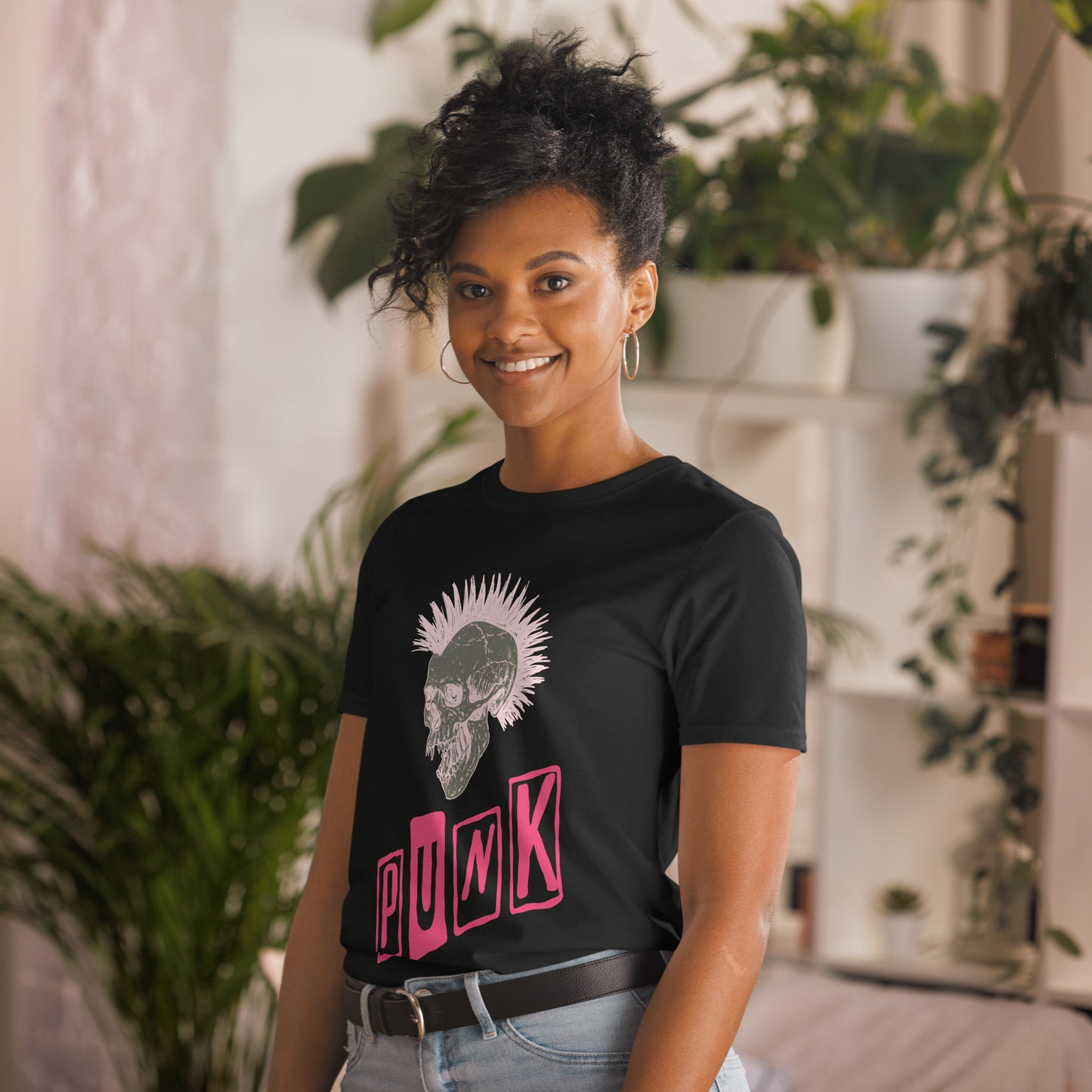 PUNK IS PINK SHORT SLEEVE UNISEX TEE