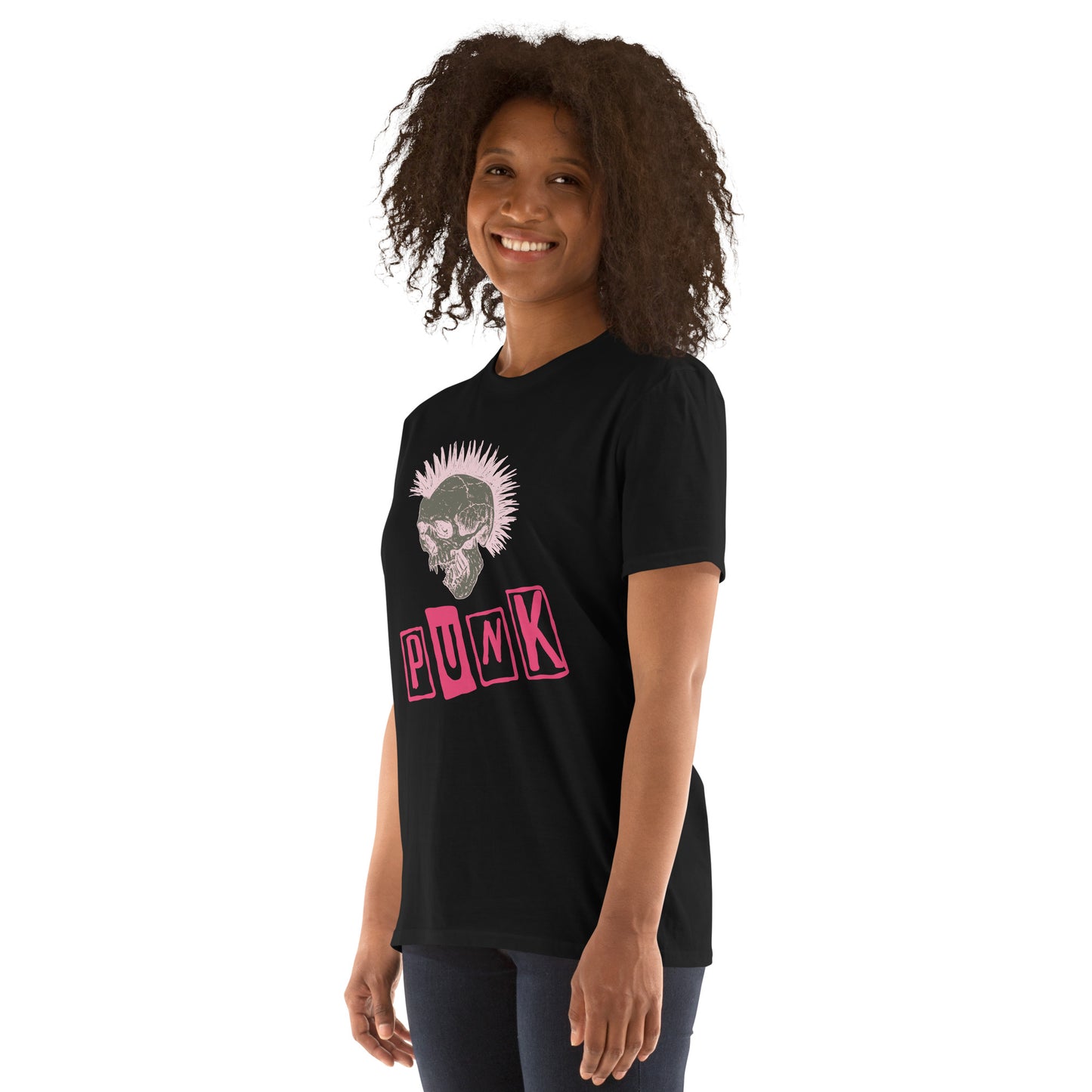 PUNK IS PINK SHORT SLEEVE UNISEX TEE
