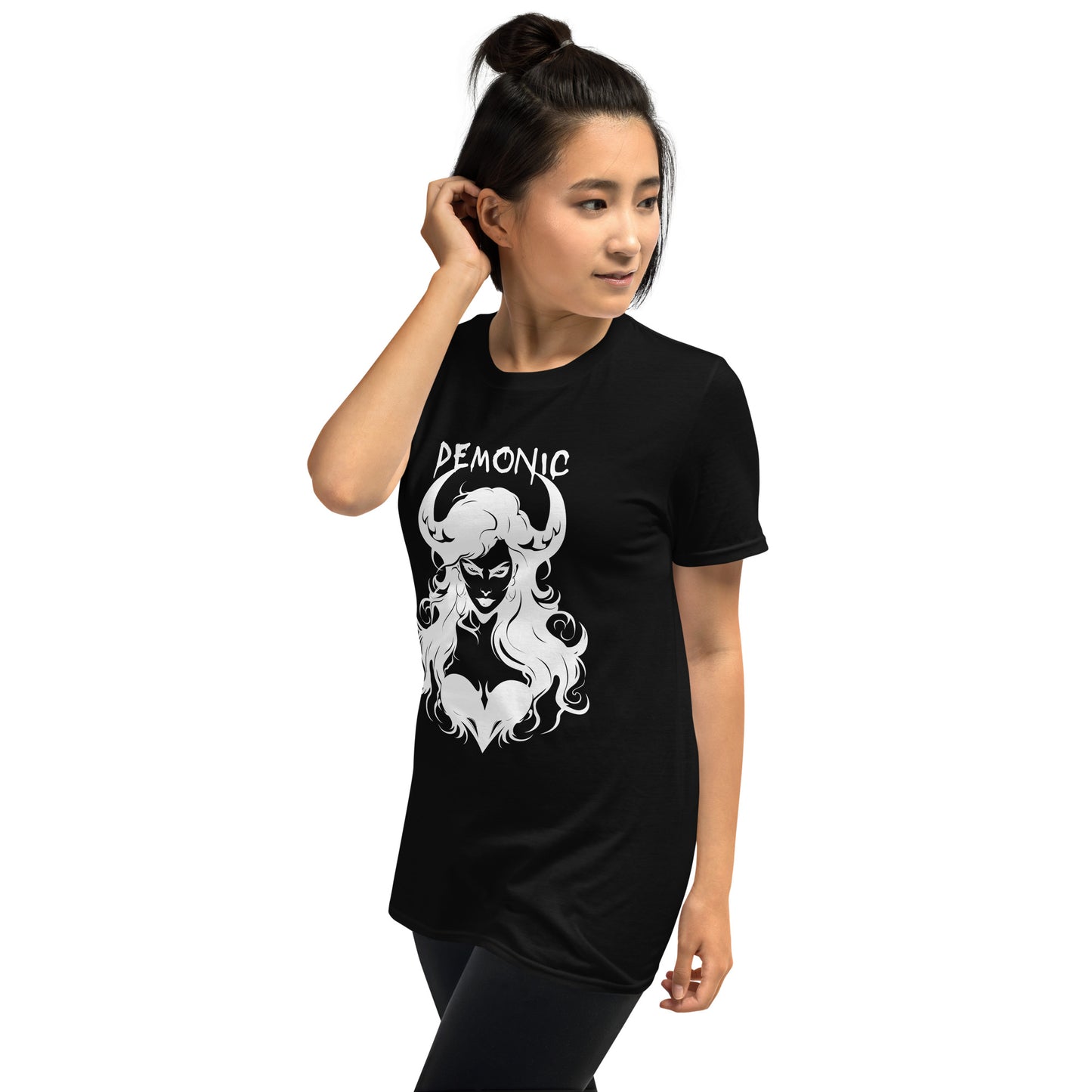 DEMONIC SHORT SLEEVE UNISEX SHIRT