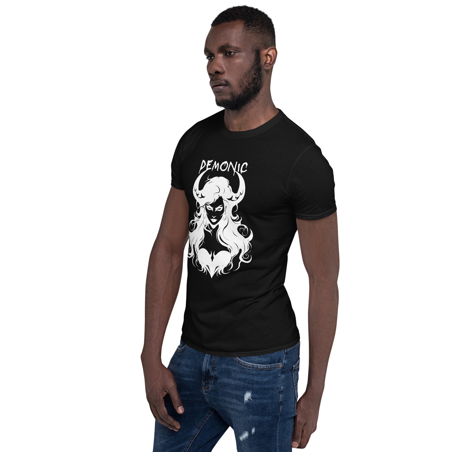 DEMONIC SHORT SLEEVE UNISEX SHIRT
