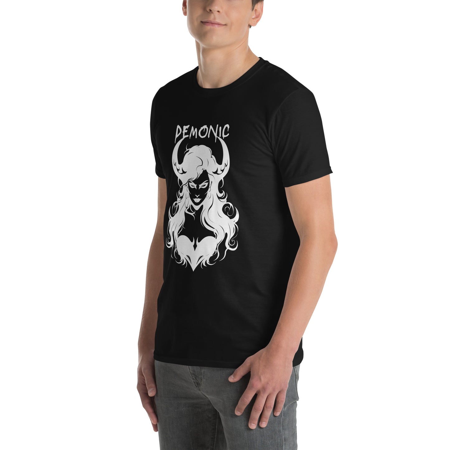 DEMONIC SHORT SLEEVE UNISEX SHIRT