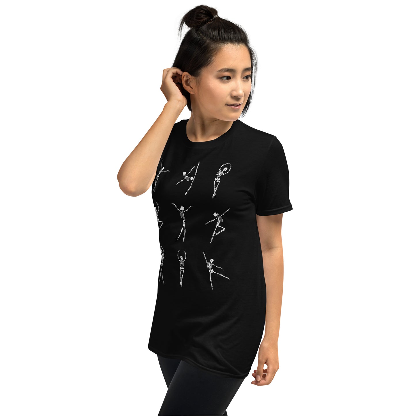 DANCING SKELETONS SHORT SLEEVE UNISEX TEE