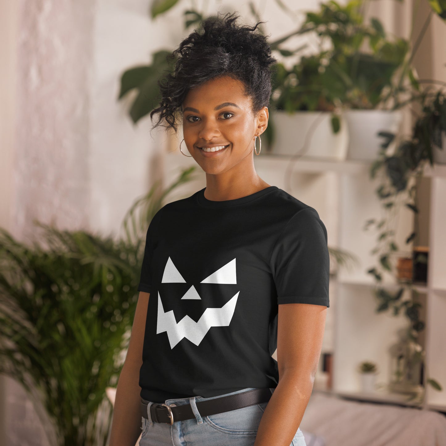 JACK-O-LANTERN SHORT SLEEVE UNISEX TEE