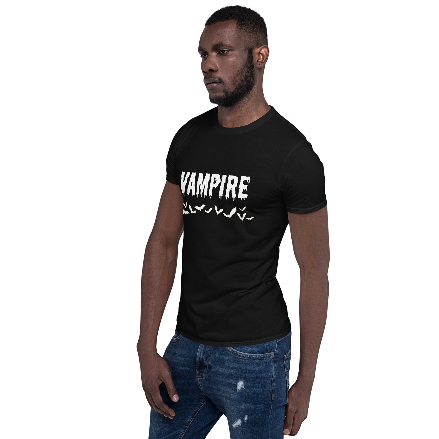 VAMPIRE (WHITE) SHORT SLEEVE UNISEX TEE