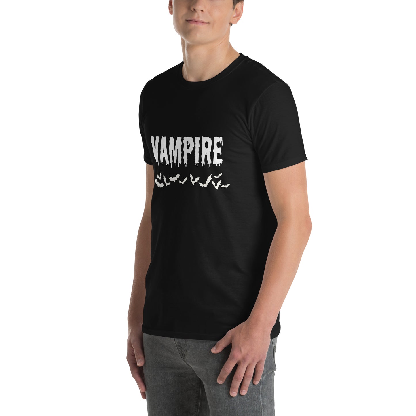 VAMPIRE (WHITE) SHORT SLEEVE UNISEX TEE