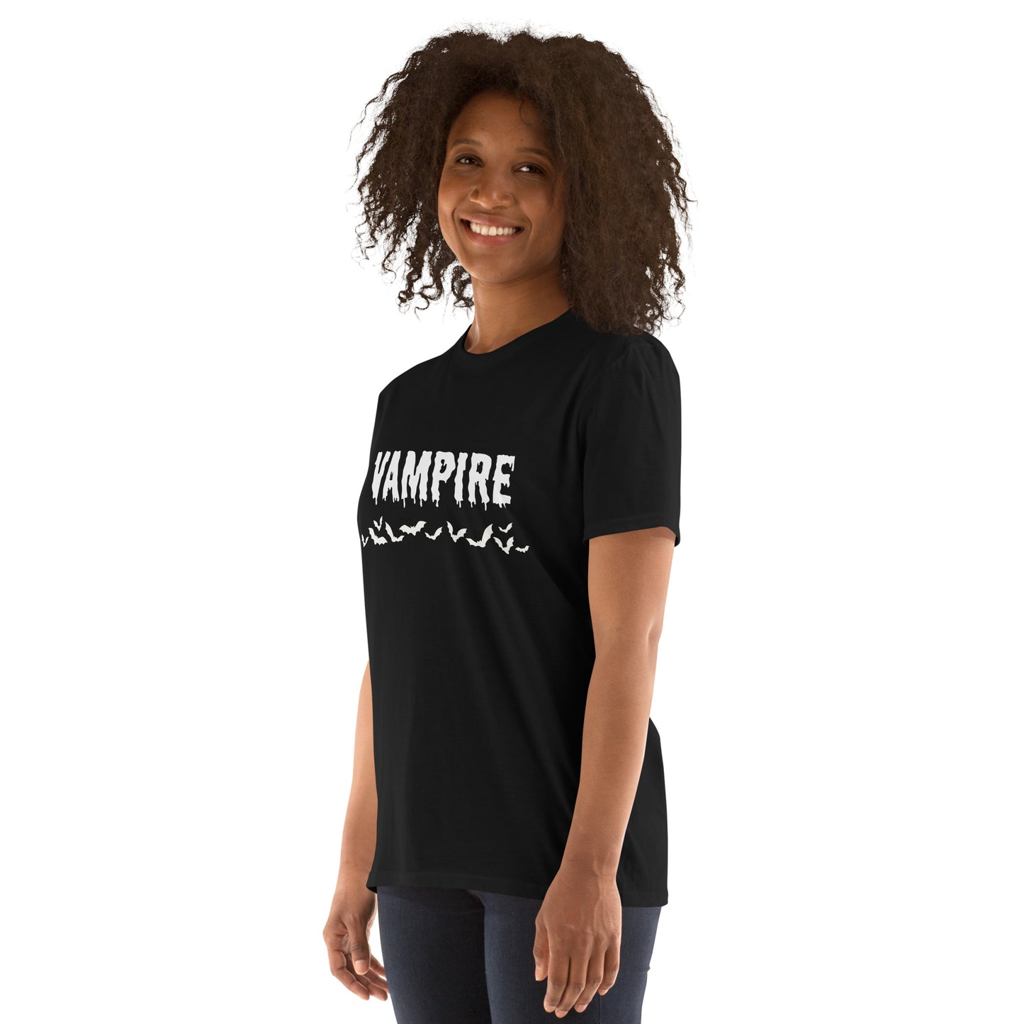 VAMPIRE (WHITE) SHORT SLEEVE UNISEX TEE