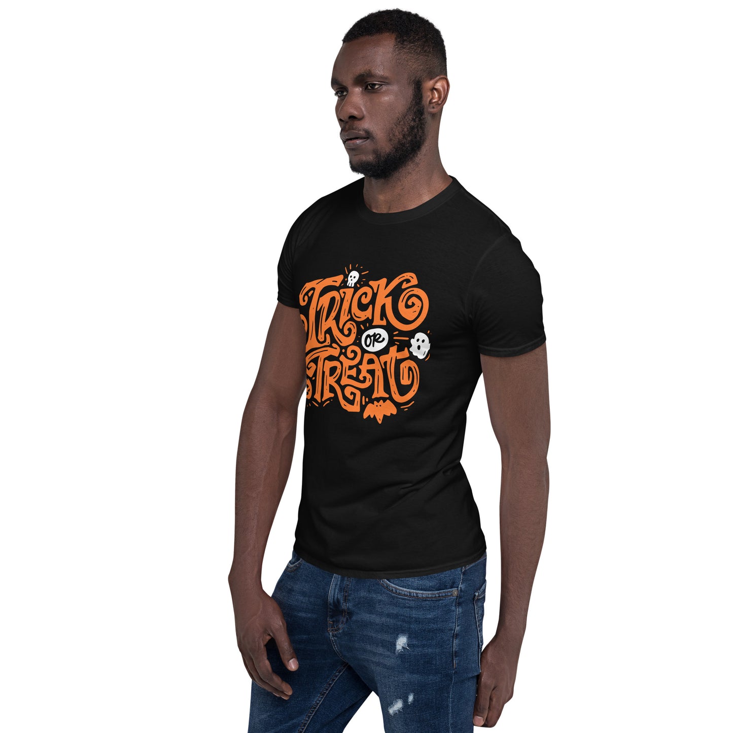 TRICK-OR-TREAT SHORT SLEEVE UNISEX TEE
