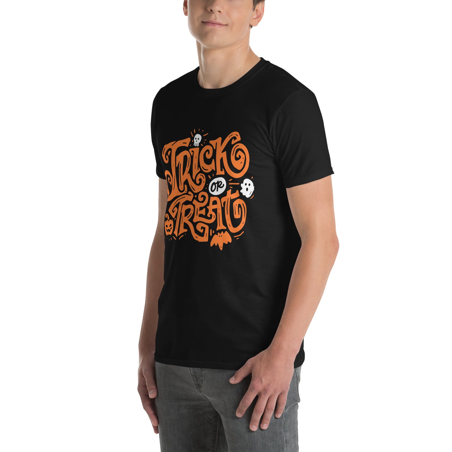 TRICK-OR-TREAT SHORT SLEEVE UNISEX TEE