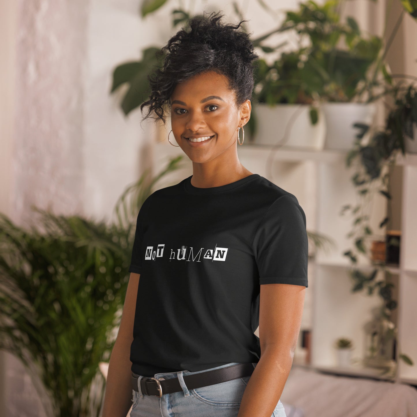 NOT HUMAN SHORT SLEEVE UNISEX TEE