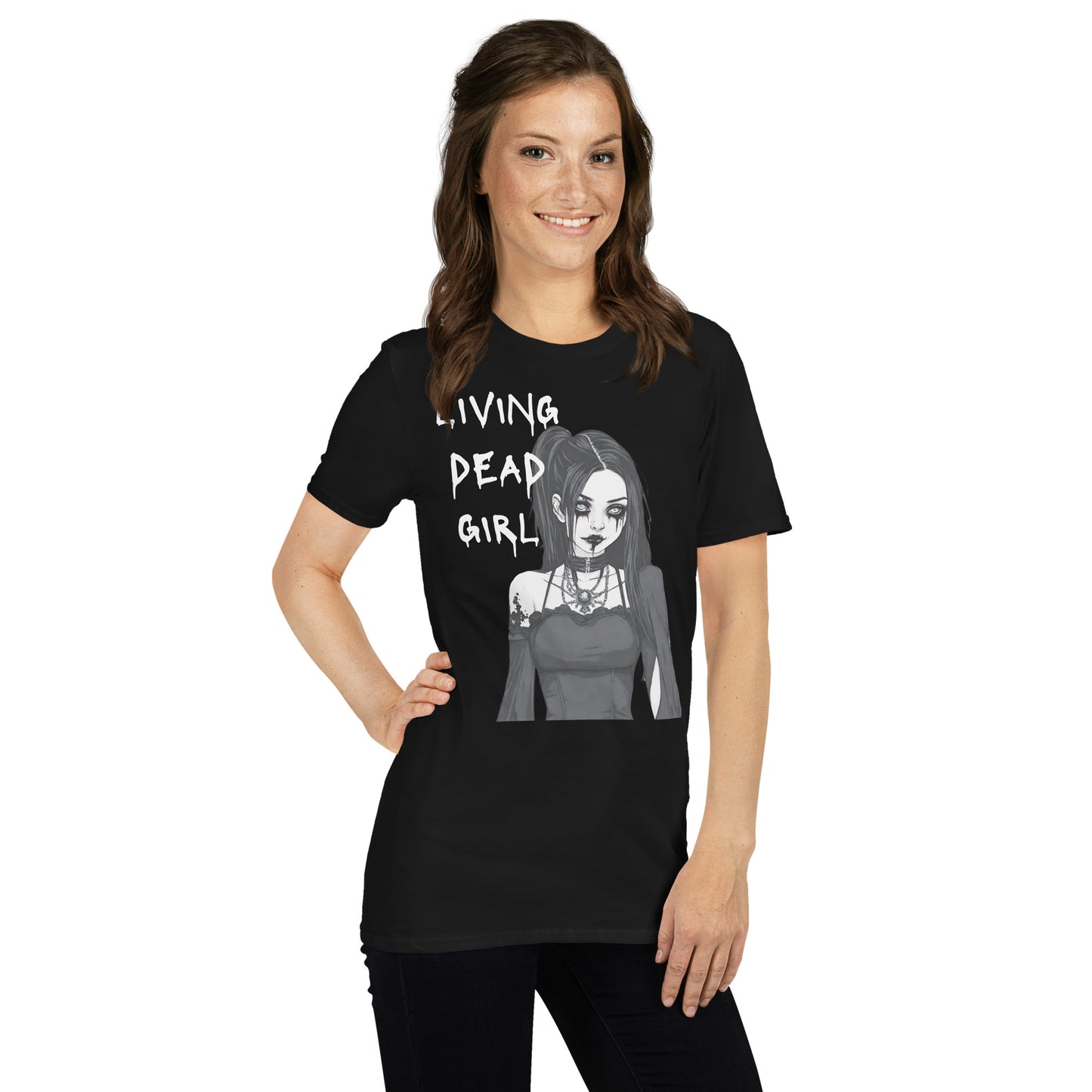 LIVING DEAD GIRL SHORT SLEEVE UNISEX TEE