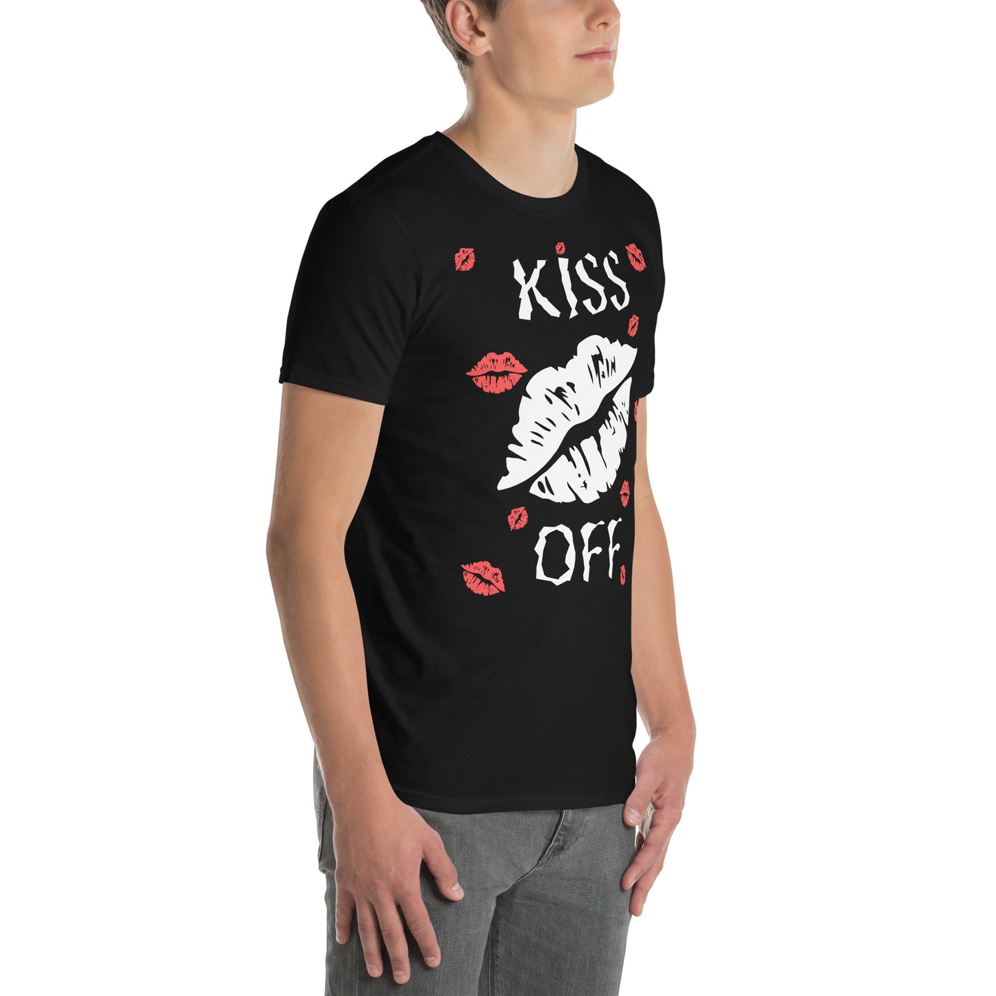 KISS OFF SHORT SLEEVE UNISEX TEE