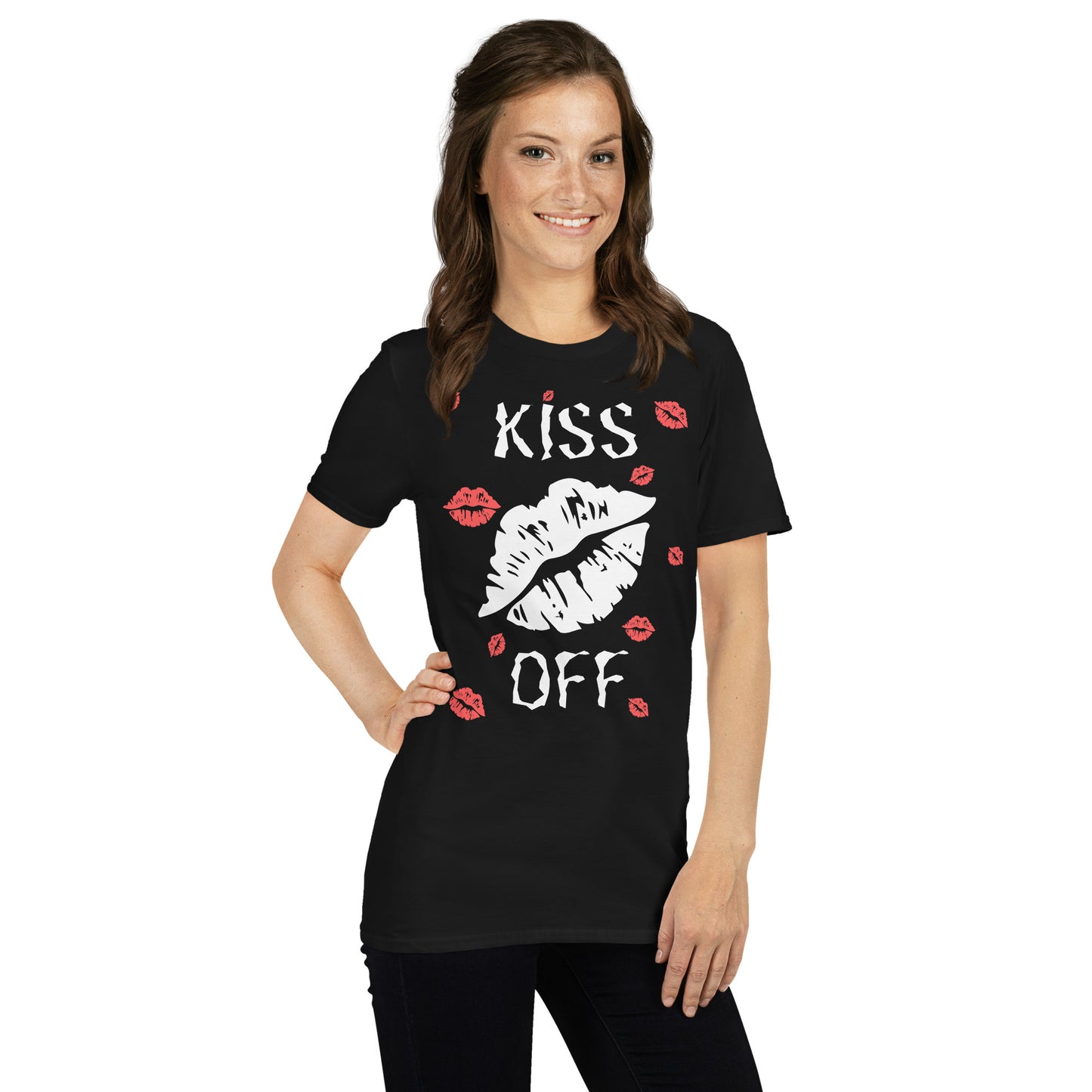 KISS OFF SHORT SLEEVE UNISEX TEE