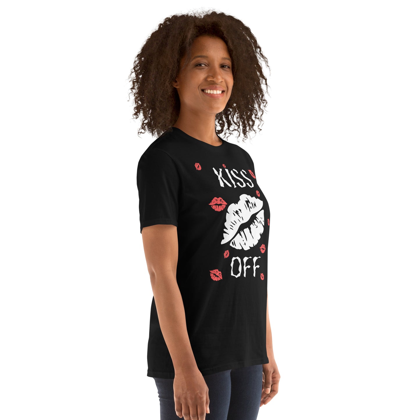 KISS OFF SHORT SLEEVE UNISEX TEE