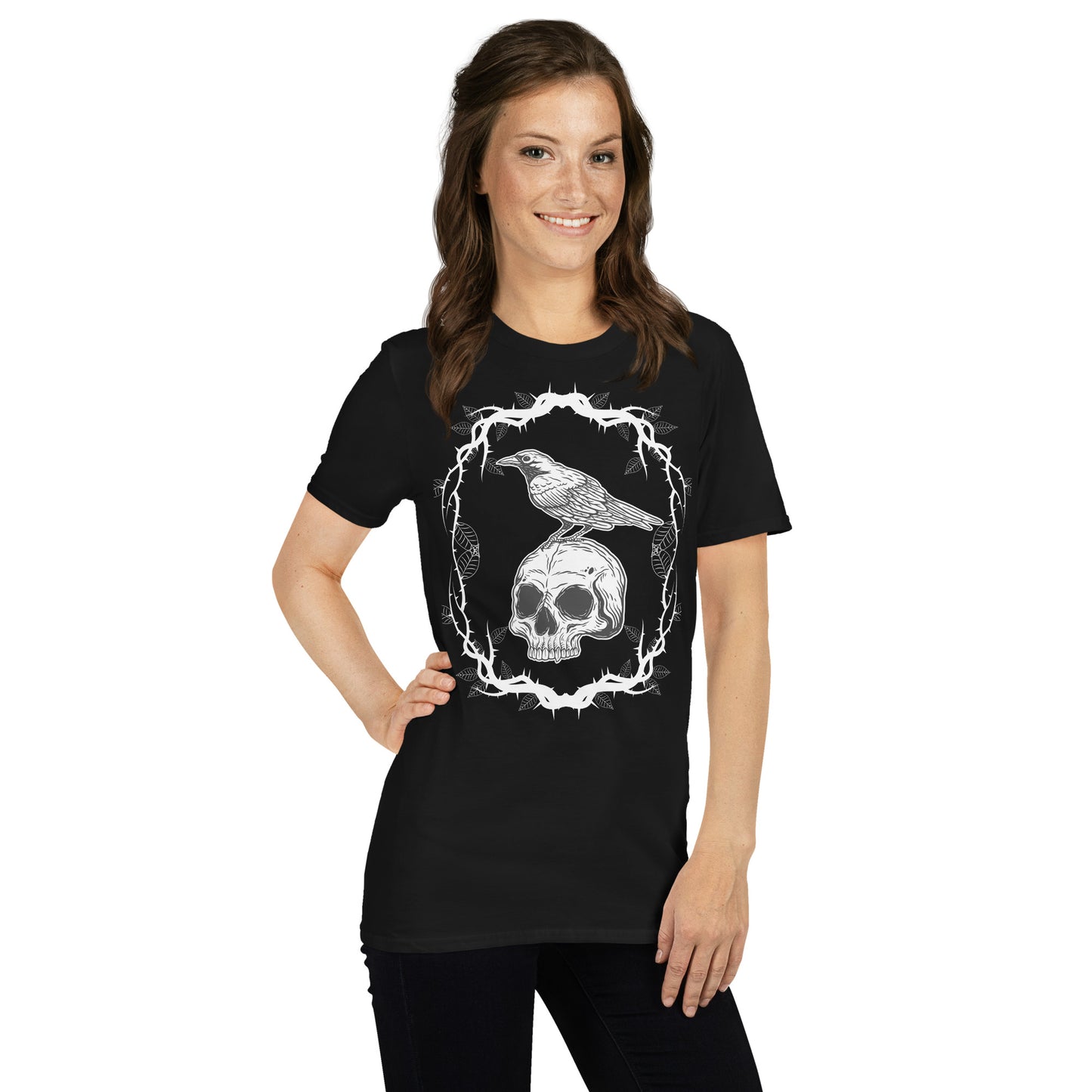 RAVEN SHORT SLEEVE UNISEX TEE