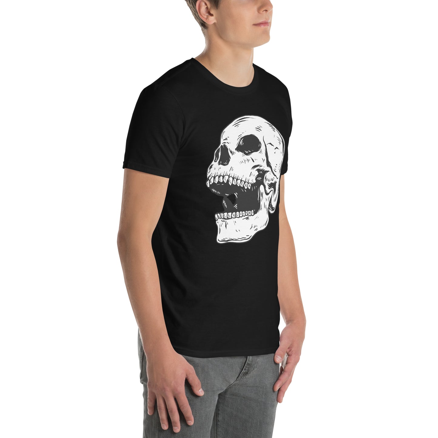 SCREAMING SKULL SHORT SLEEVE UNISEX TEE