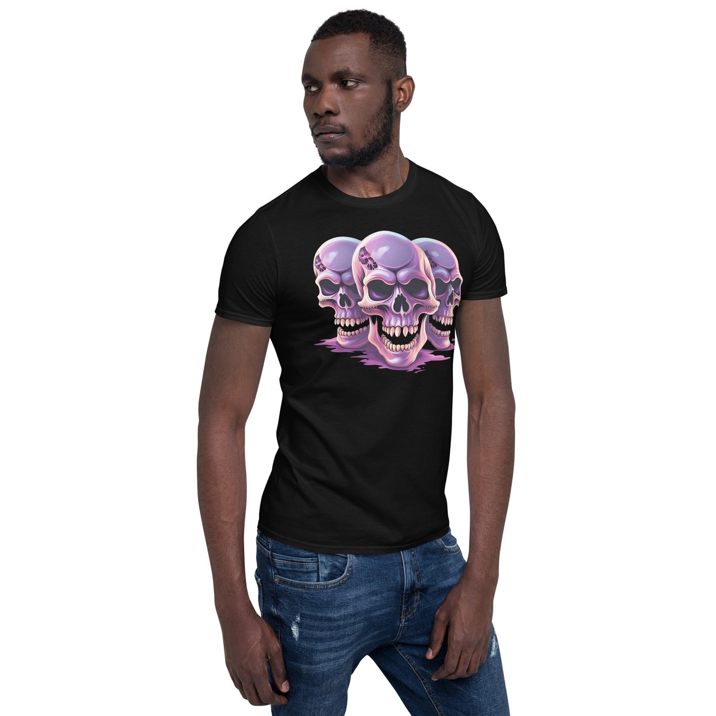 TRES SKULLS SHORT SLEEVE UNISEX TEE