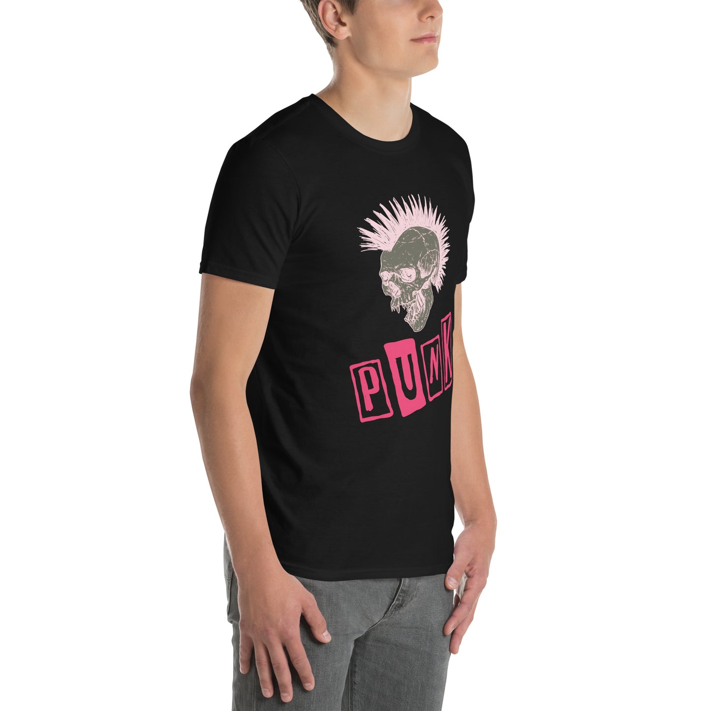 PUNK IS PINK SHORT SLEEVE UNISEX TEE