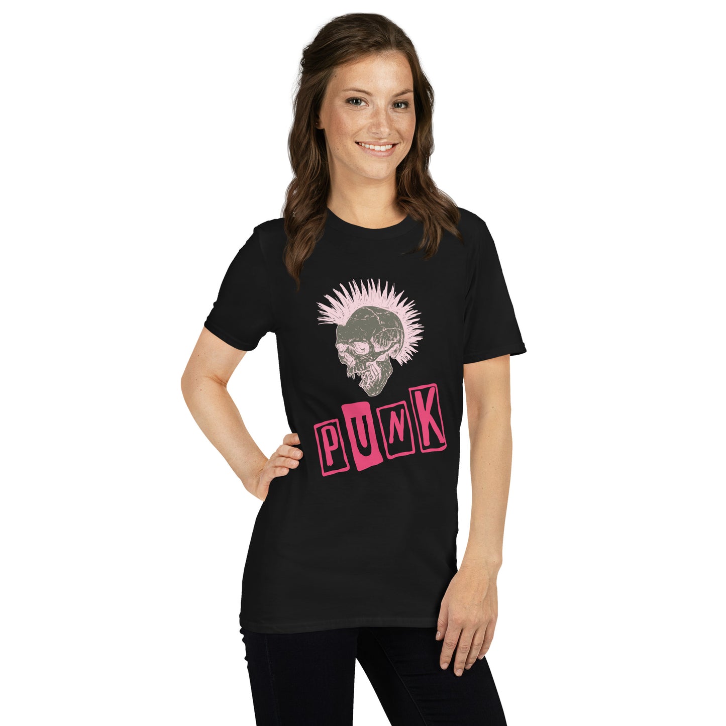 PUNK IS PINK SHORT SLEEVE UNISEX TEE