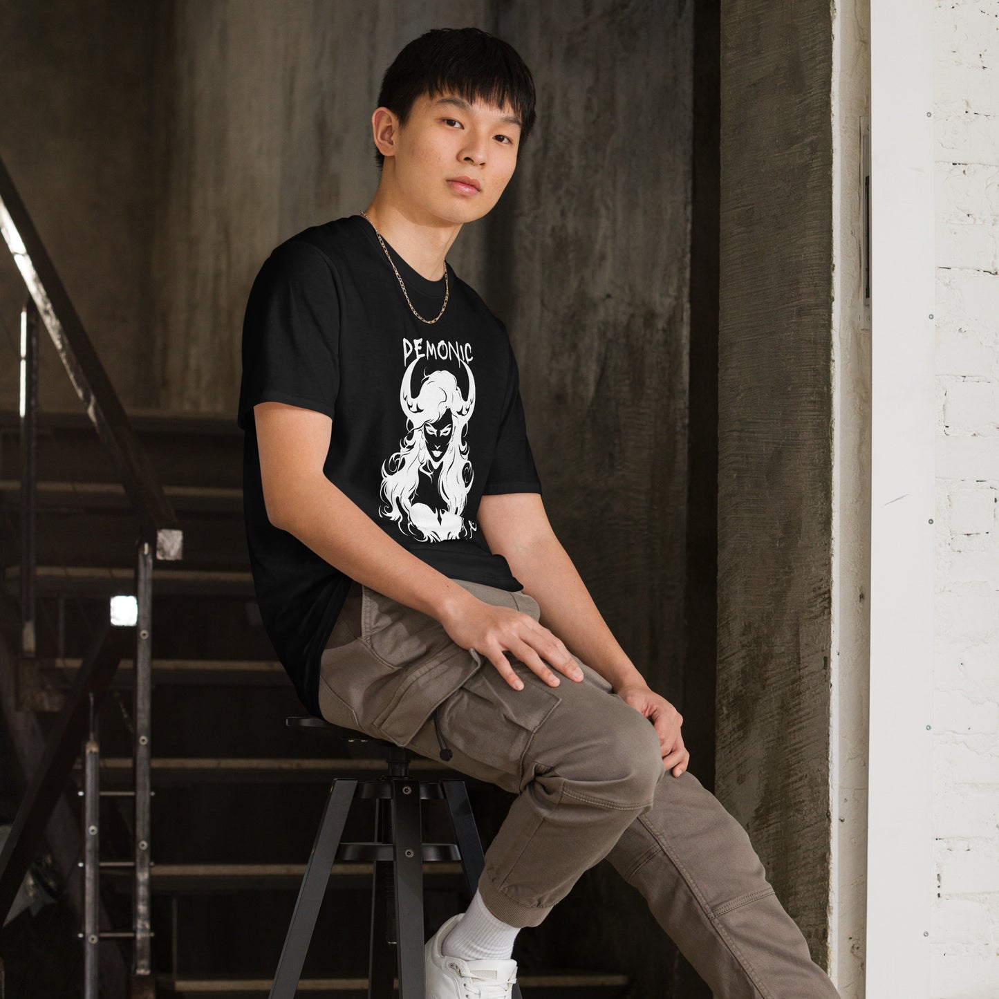 DEMONIC SHORT SLEEVE UNISEX SHIRT