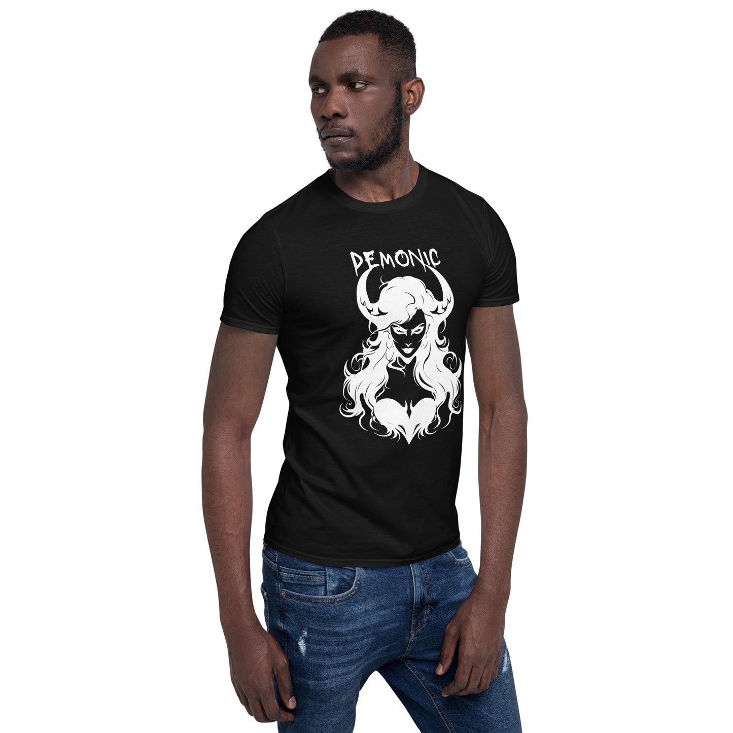 DEMONIC SHORT SLEEVE UNISEX SHIRT