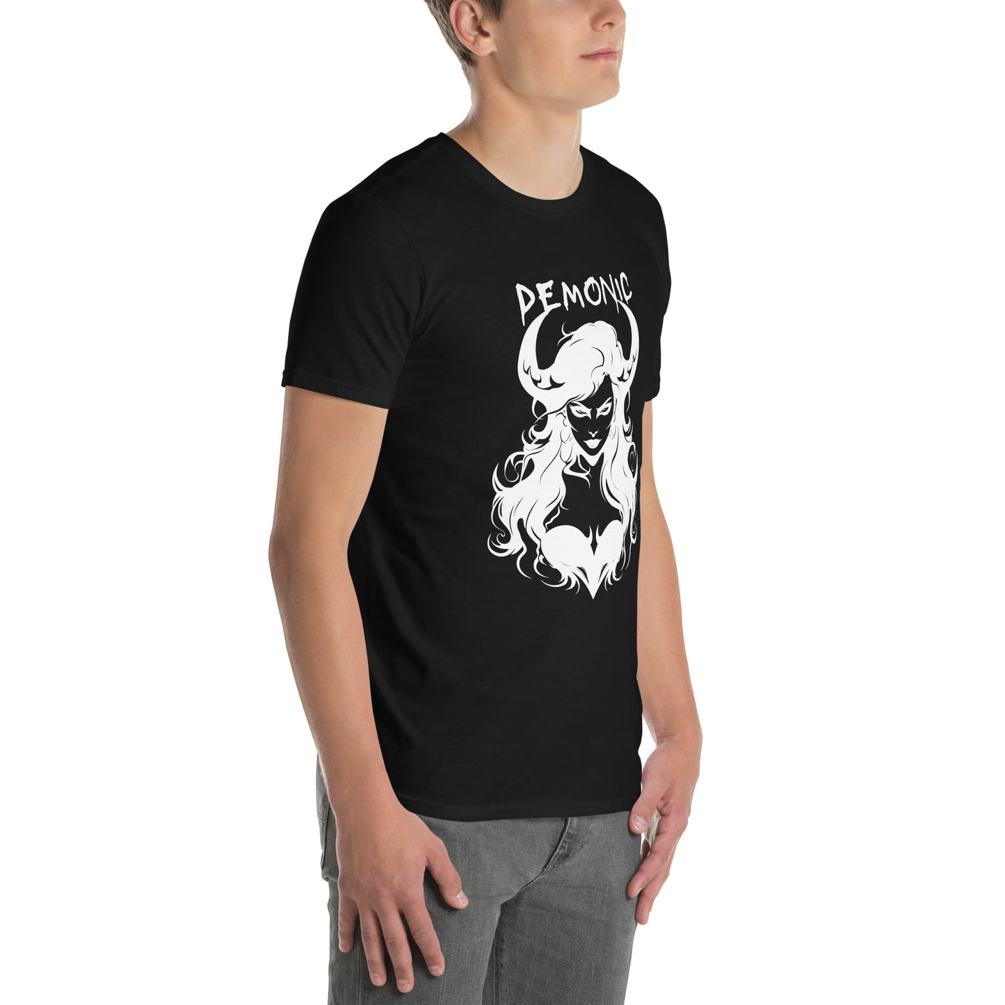 DEMONIC SHORT SLEEVE UNISEX SHIRT