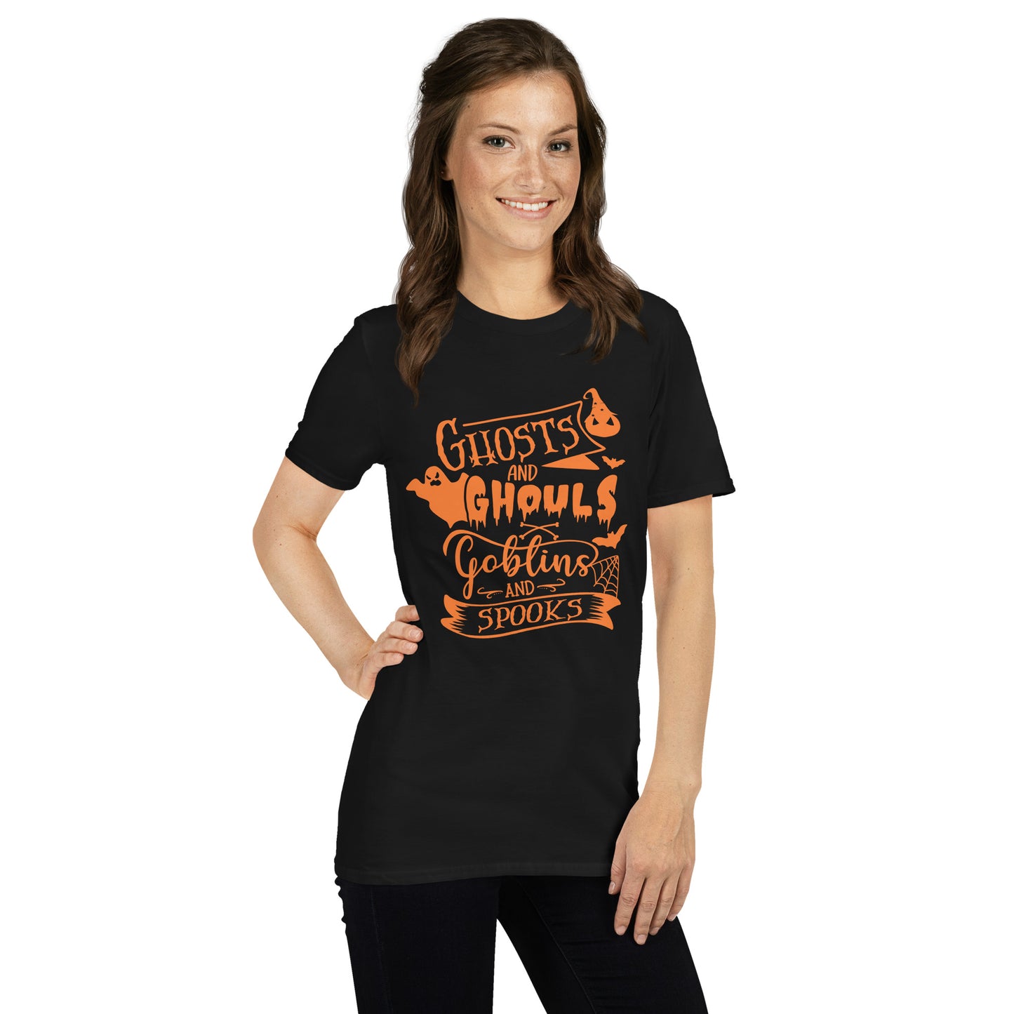 GHOSTS & GHOULS SHORT SLEEVE UNISEX TEE
