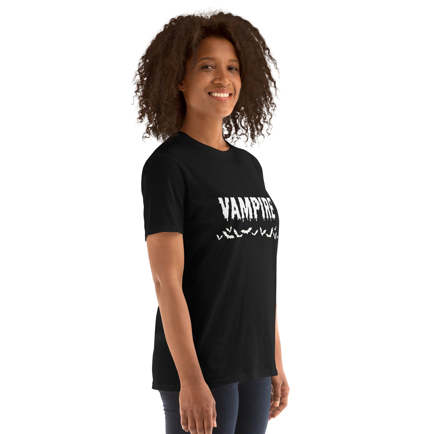 VAMPIRE (WHITE) SHORT SLEEVE UNISEX TEE