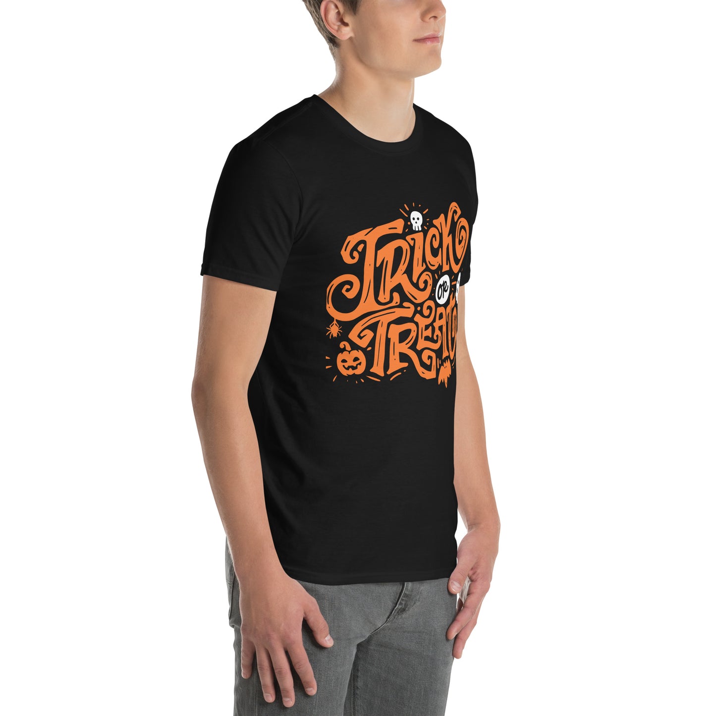 TRICK-OR-TREAT SHORT SLEEVE UNISEX TEE