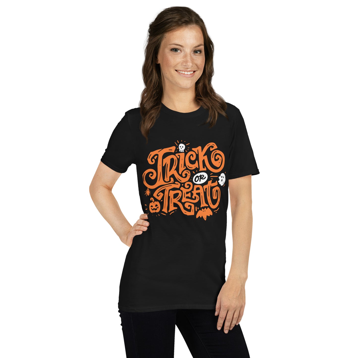 TRICK-OR-TREAT SHORT SLEEVE UNISEX TEE