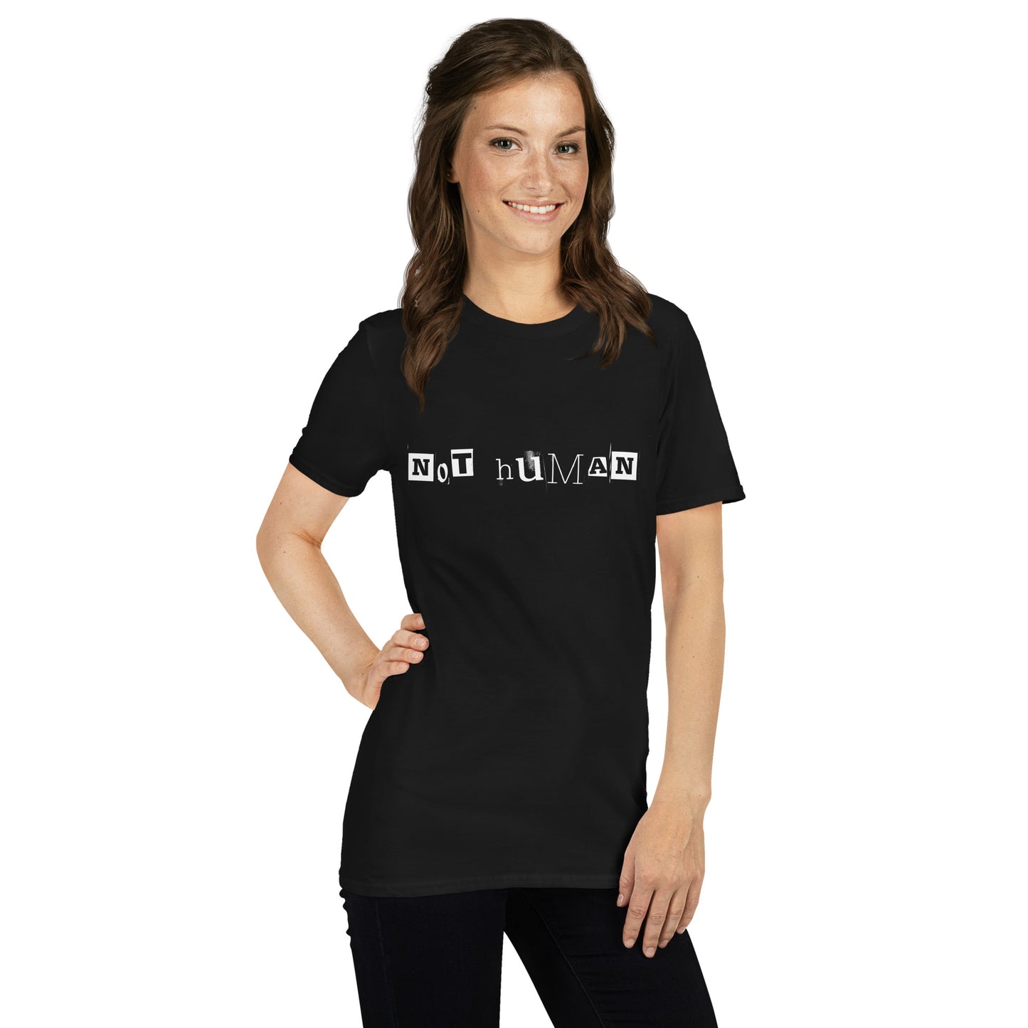 NOT HUMAN SHORT SLEEVE UNISEX TEE