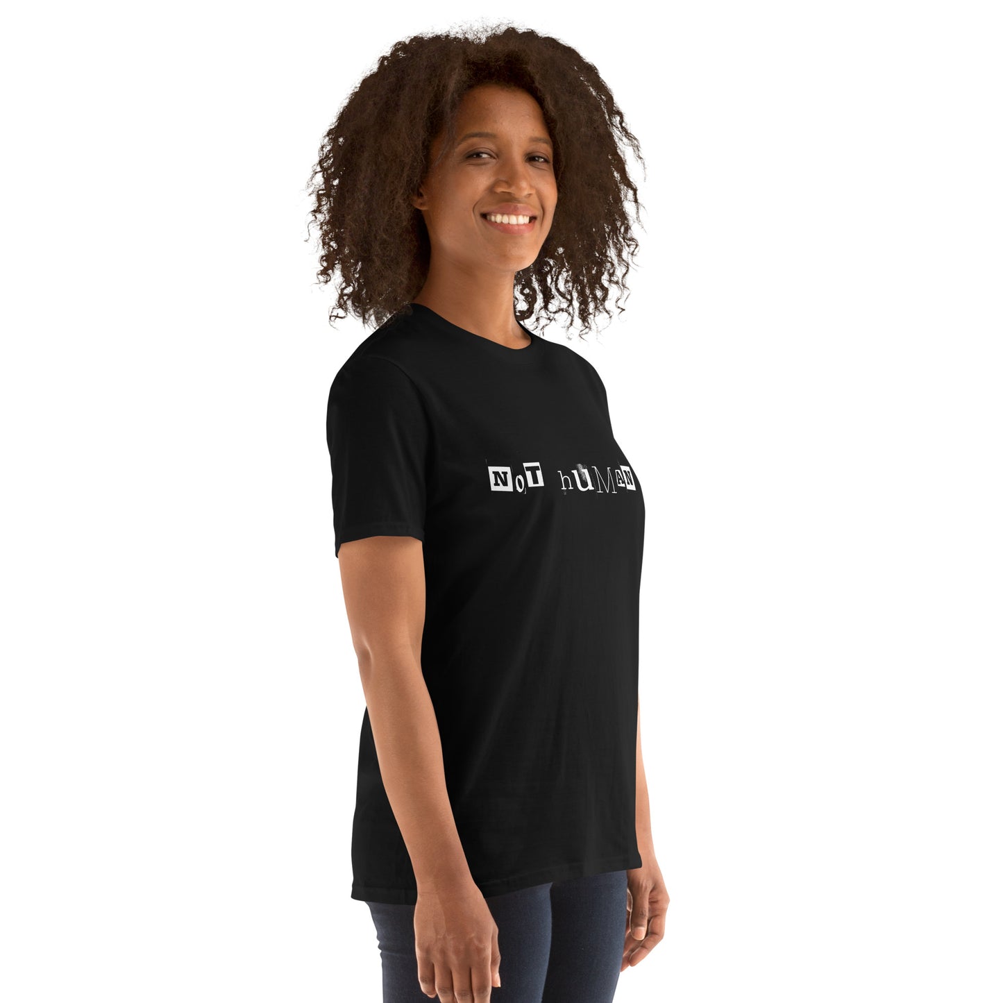 NOT HUMAN SHORT SLEEVE UNISEX TEE