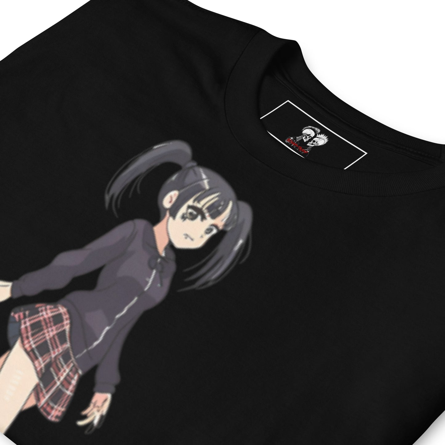 ANIME GOTH GIRL SHORT SLEEVE UNISEX TEE