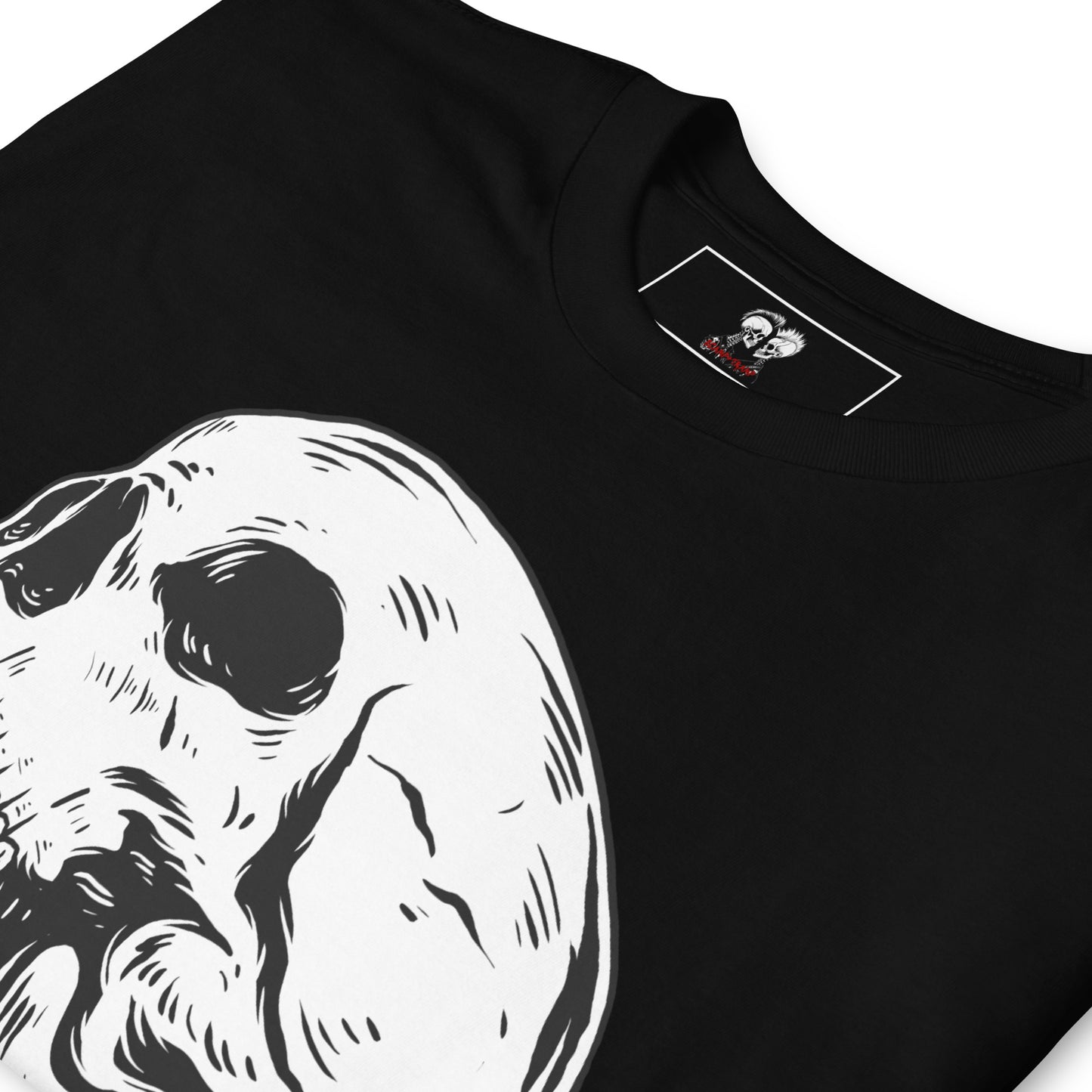 SCREAMING SKULL SHORT SLEEVE UNISEX TEE