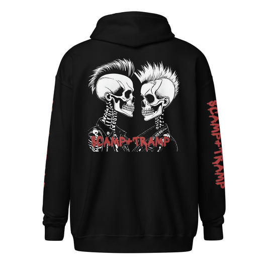 SCAMP+TRAMP ICON UNISEX ZIP HOODIE