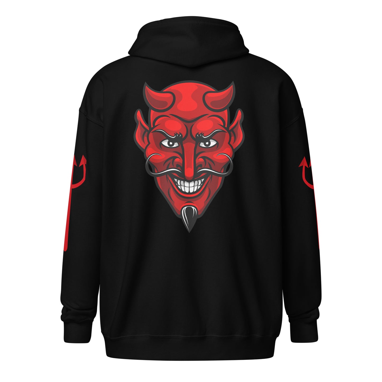 RED DEVIL UNISEX ZIP HOODIE