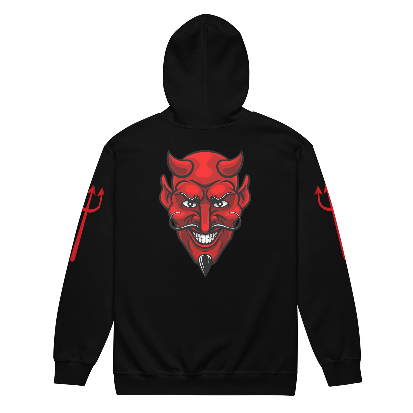 RED DEVIL UNISEX ZIP HOODIE