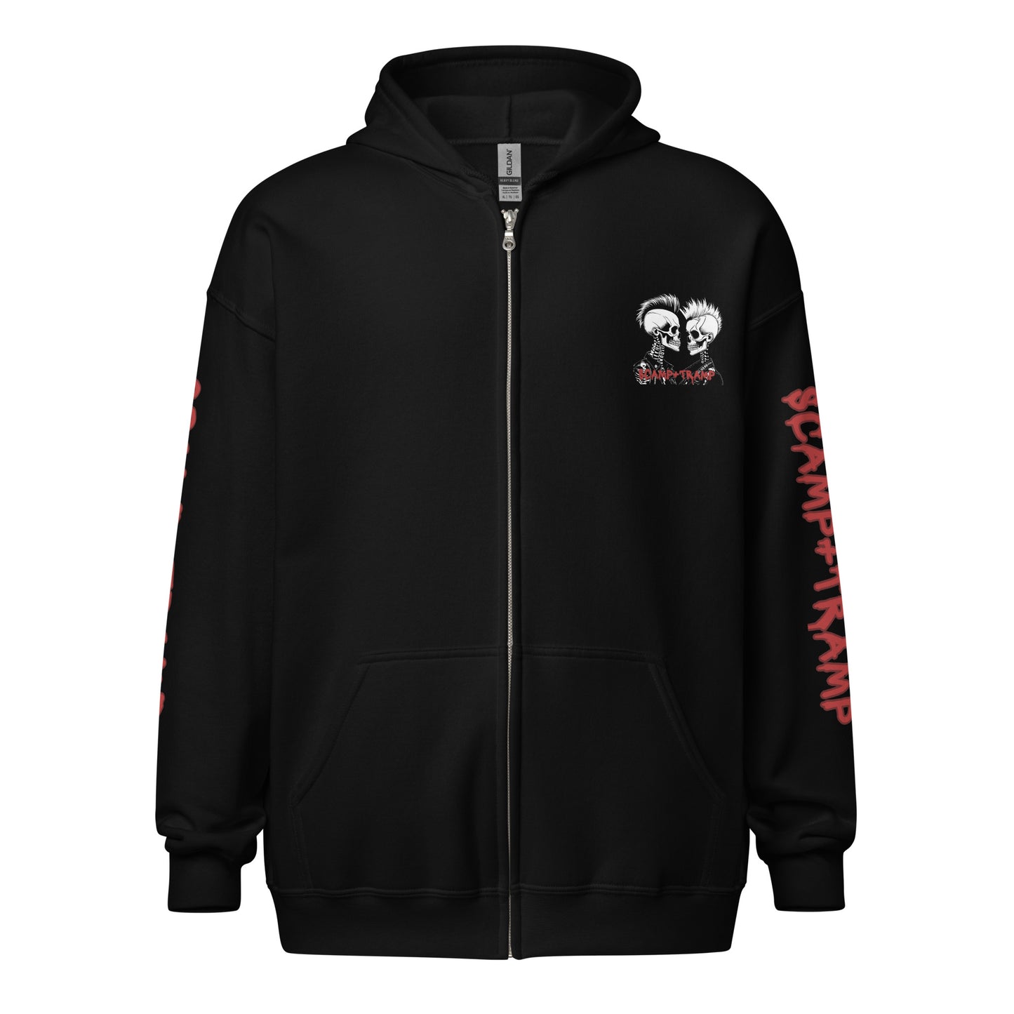 SCAMP+TRAMP ICON UNISEX ZIP HOODIE