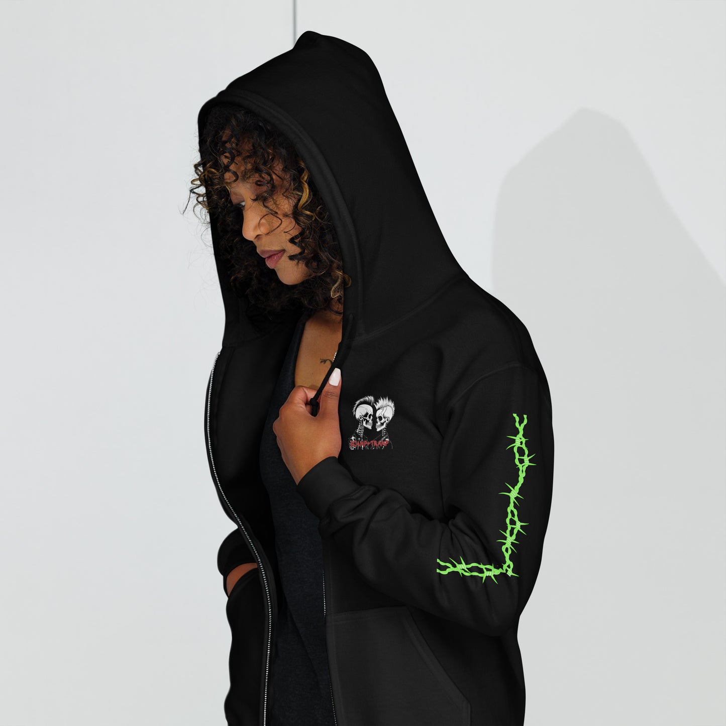FRANK UNISEX ZIP HOODIE